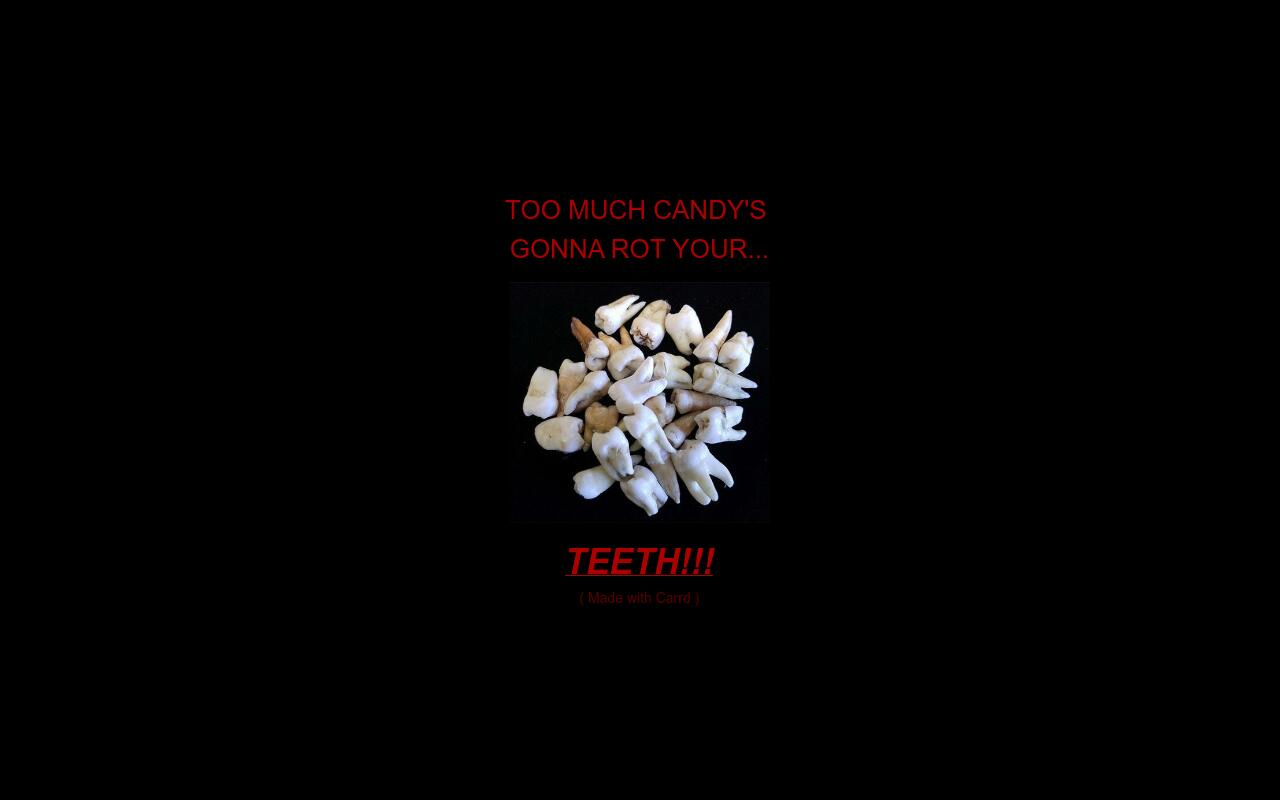 Carrd profile picture for @teeth